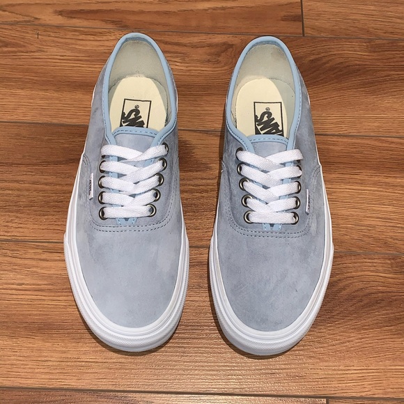 Vans Shoes - Vans Pig Suede Blue Fog Women’s US Size 8